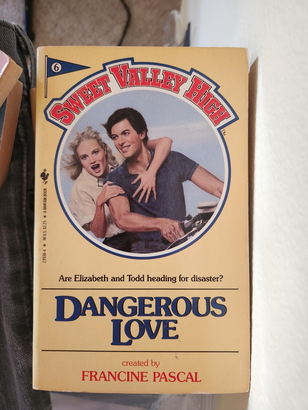 Sweet Valley High "Dangerous Love" #6